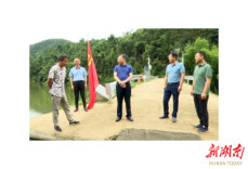 刘庆雄深入云溪街道督导检查防汛工作