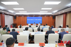 王启武主持召开澧县防汛工作紧急调度会