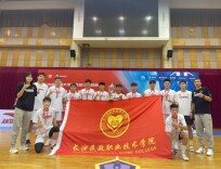 长沙民政职院男篮获第26届中国大学生篮球三级联赛全国总决赛亚军