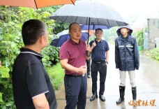 【防汛进行时】胡彬彬督导防汛抗灾和地质灾害防范工作