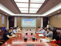 共青团湘潭市委书记贺青带队到湖南工程学院调研