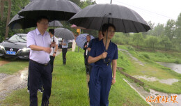 【防汛进行时】临澧县领导调度安福街道防汛暨县城区防涝抗灾分指挥部工作