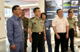 席尚平带队赴云溪调研