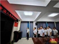 重温入党誓词，牢记初心使命 ——临澧县数据局开展庆“七一”主题党日重温入党誓词活动