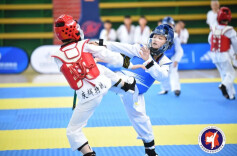 放飞梦想 300余名跆拳小将怀化一展身手