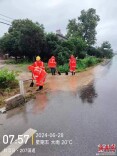 临澧县公路建设养护中心：绷紧“三根弦”  筑牢国省干线公路防汛安全“防线”