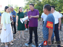 段贵建专项督导防溺水工作