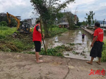 道县营江街道：“党建+河长制”助力文明创建