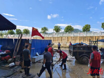 辰阳镇：在红色党旗照耀下，团结一心谱写灾后重建新篇章