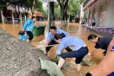 岳阳农信系统全力防汛保民生