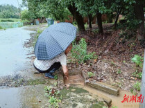 松杨湖街道：全力以赴，打好防汛抗灾硬仗！