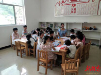 辰溪县谭家场乡：开展“护苗绿书签 阅读润童心”主题活动