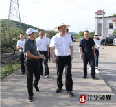 段贵建调研防溺水、道路交通、农业产业和生态环保等工作