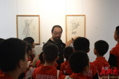 湖南工程学院暑期实践团开展主题美育教育活动