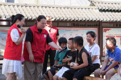 护苗行动进乡村 绿色书签伴“童”行