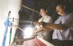 皮影戏中的文物故事