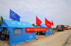 搏击在洞庭——中国电建水电八局华容团洲垸抢险救灾纪实