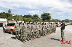 长沙市国动办组织开展国防动员指挥机动通信训练