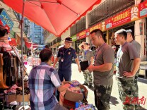 通道县消防救援大队深入辖区农贸市场开展消防安全检查