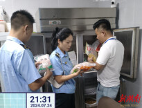 娄星区推行错时监管，守护夜间食安
