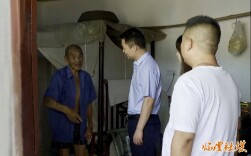 临澧县领导走访慰问退役军人