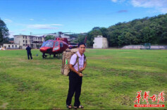 争分夺秒保通信 湖南电信挺进资兴八面山