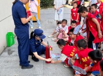 暑期安全不放假，安福街道开展消防安全 教育活动