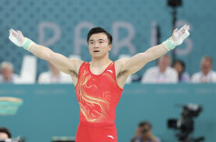 中国队第18金！刘洋卫冕体操男子吊环金牌