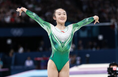 湖南运动员周雅琴夺得奥运会体操女子平衡木银牌