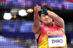 赵杰夺得巴黎奥运会田径女子链球铜牌