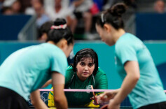 赢得全场掌声！独臂女乒姑娘闪耀赛场🏓