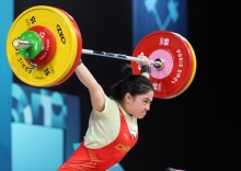 罗诗芳举重夺第四金 湖南省委省政府电贺