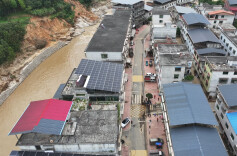 郴州永兴对口支援资兴：灾后防疫消杀 守护群众健康