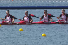 1分33秒57！中国队女子500米四人皮艇获得第5名