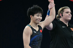 洪可新夺得摔跤女子自由式57公斤级铜牌
