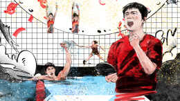 一镜到底！水墨手绘再现中国奥运健儿高燃瞬间