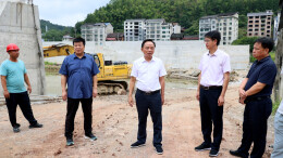 田刚调度重点项目建设工作