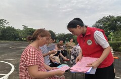 长沙市望城区彩陶源村开展安全屋场会
