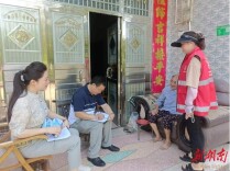 临澧县民政局开展居家养老上门服务满意度评估