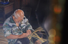 会同竹编艺人粱厚道：传承手工之美
