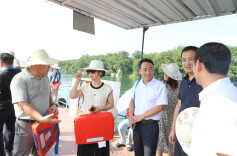 湘桂两省区联合巡查湘江永州段 深化跨省界河流治理与保护合作