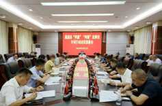 全县“两重”“两新”送解优专项行动动员部署会召开