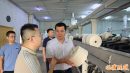 李雨初走访企业开展“两重”“两新”送解优专项行动