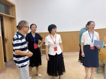 长沙民政职院陈静彬校长带队检查开学“第一堂课”