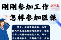 “医”图读懂 | 刚刚参加工作，医保“咋办”？