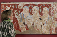 丝路丹青——丝绸之路沿线壁画传摹展亮相巴黎