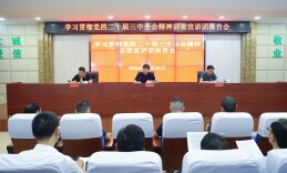 华容县卫生健康局召开学习贯彻党的二十届三中全会精神县委宣讲团报告会