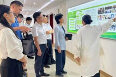 湖南省贸促会会长杨爱云一行赴省茶业集团调研指导