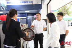 江华：何开银督导消费品以旧换新工作开展情况