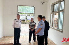 江华：李新建同志到基层一线督导国庆期间安保工作